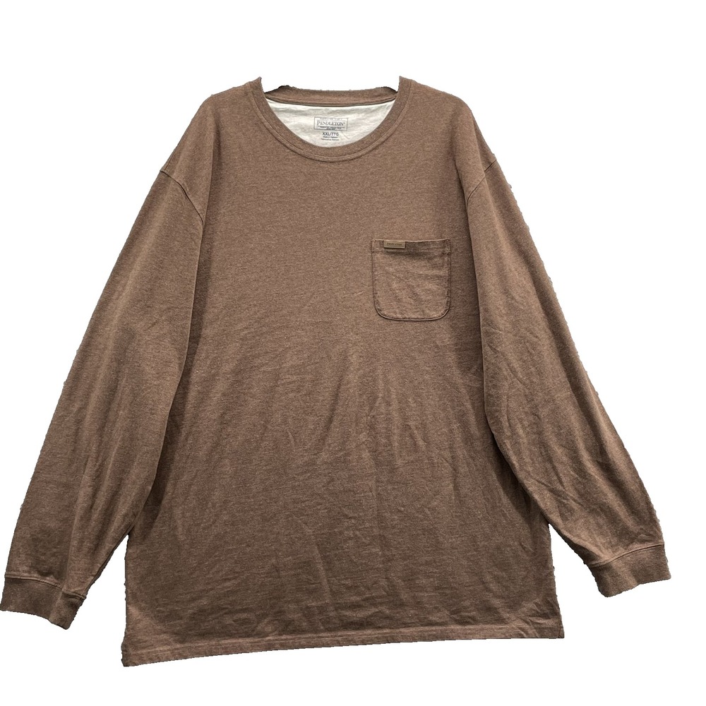 Pendleton T-Shirt Men's XXL Long Sleeve Outdoor Minimalist Gorpcore Travel Cabin